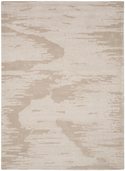 Michael Amini Ma30 Star 7'9" x 9'9" Taupe/Ivory Modern Indoor Rug