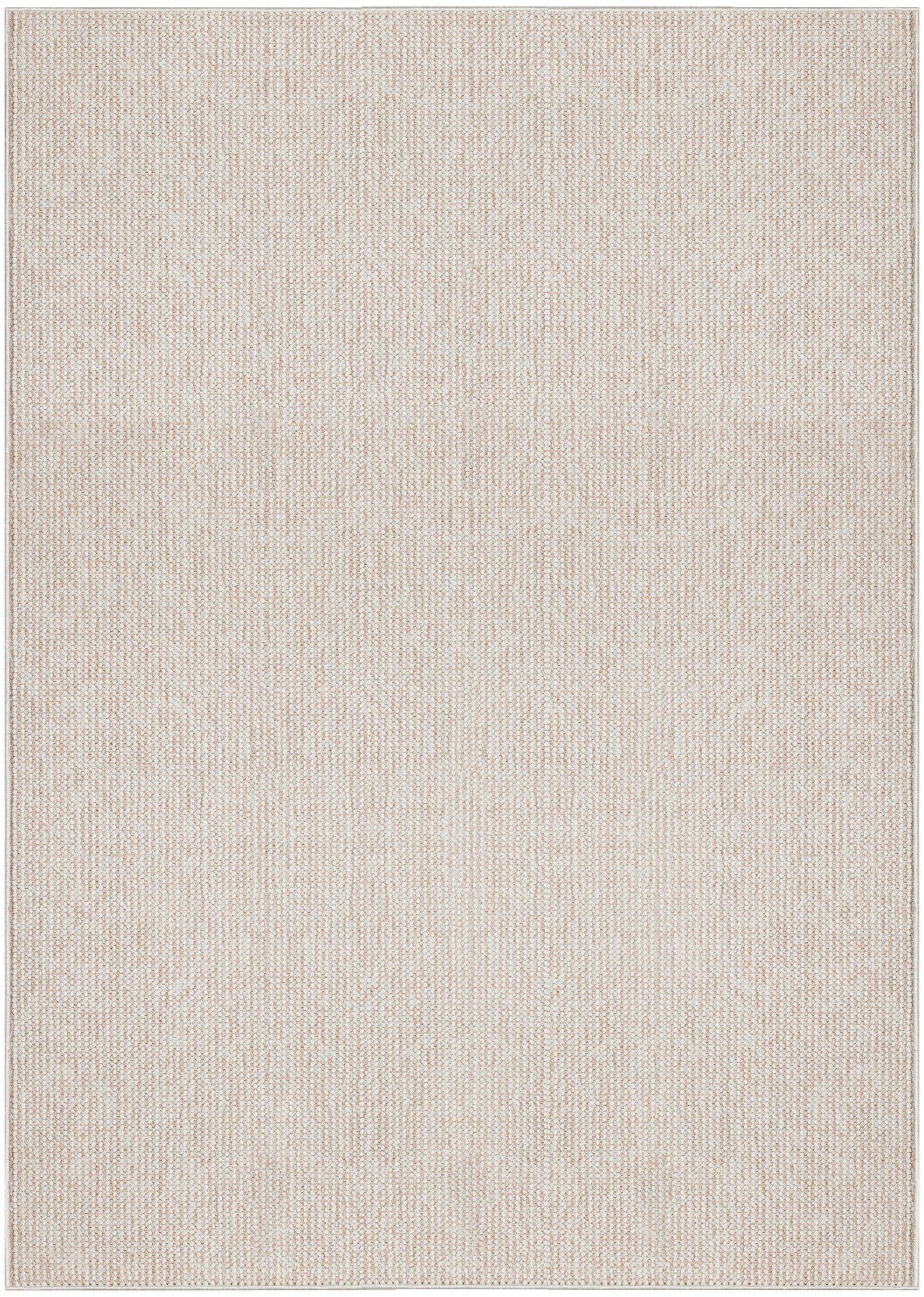 Nourison Natural Texture 3'11" x 5'11" Ivory Beige Farmhouse Indoor Rug