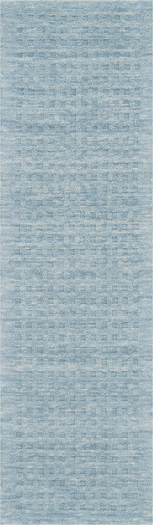 Nourison Marana 2'3" x 8' Sky Blue Contemporary Indoor Rug