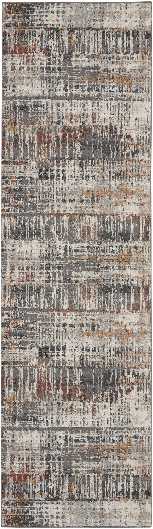 Nourison Tangra 2'2" x 7'6" Multicolor Modern Indoor Rug