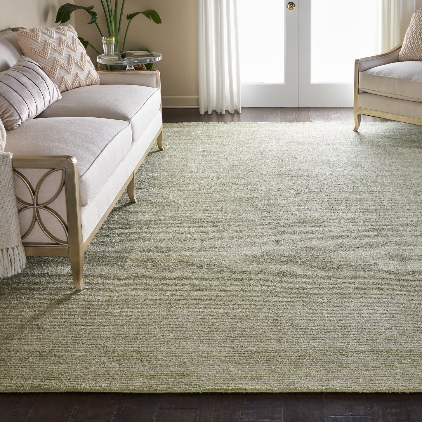 Nourison Weston 9'6" x 13' Citron Modern Indoor Rug