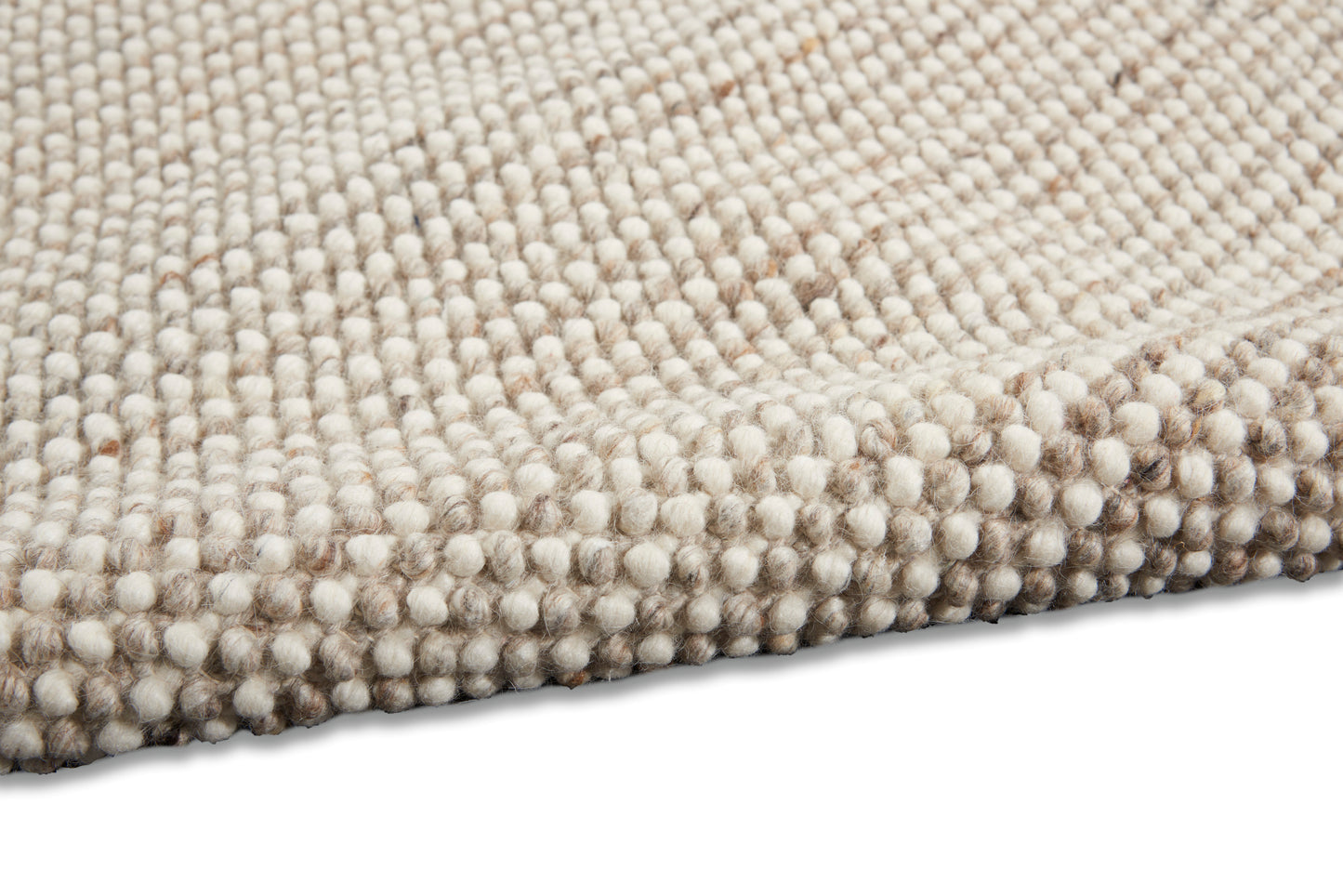 Calvin Klein Textured Dots 5'3" x 7'3" Natural Beach Indoor Rug