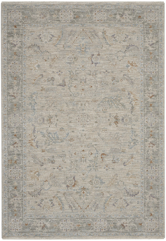 Nourison Infinite 3'11" x 5'11" Lt Grey Vintage Indoor Rug