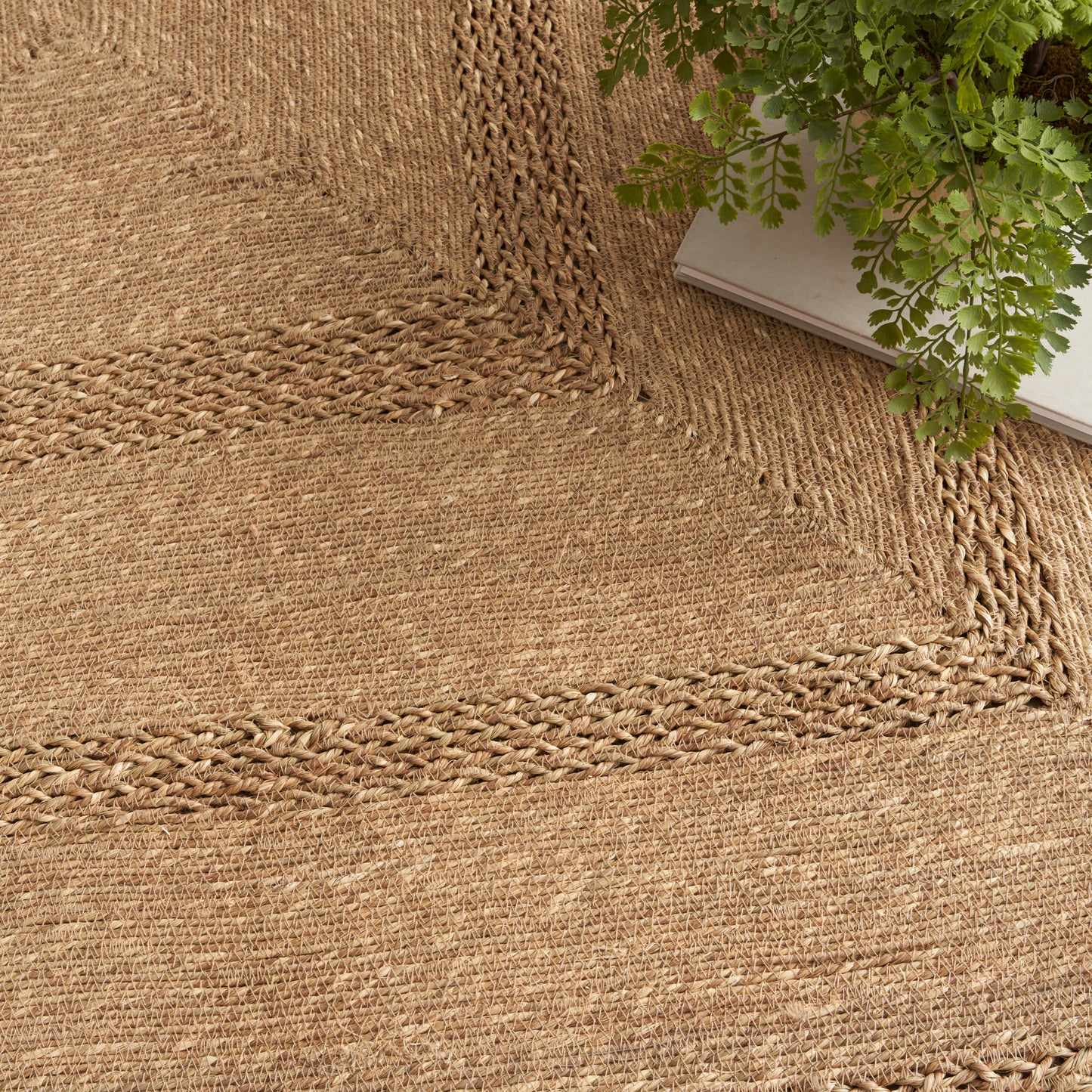 Nourison Natural Seagrass 6' x 9' Natural Outdoor Rug