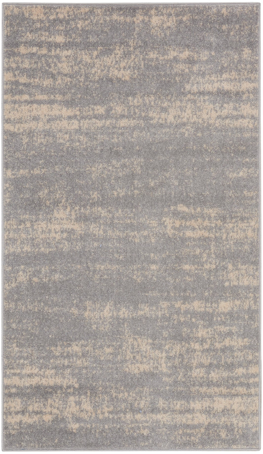 Nourison Nourison Essentials 3' x 5' Grey Beige Modern Rug