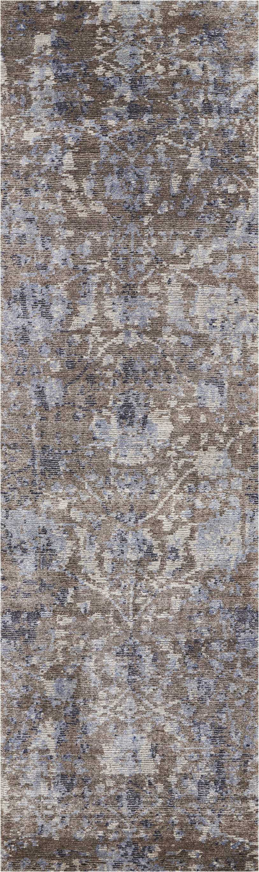 Nourison Lucent 2'3" x 8' Dove Vintage Indoor Rug