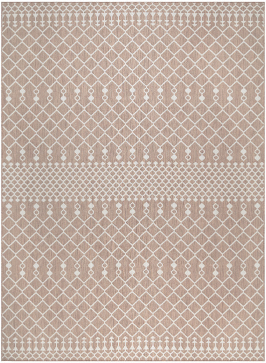 Nourison Positano 8' x 10' Beige Modern Rug