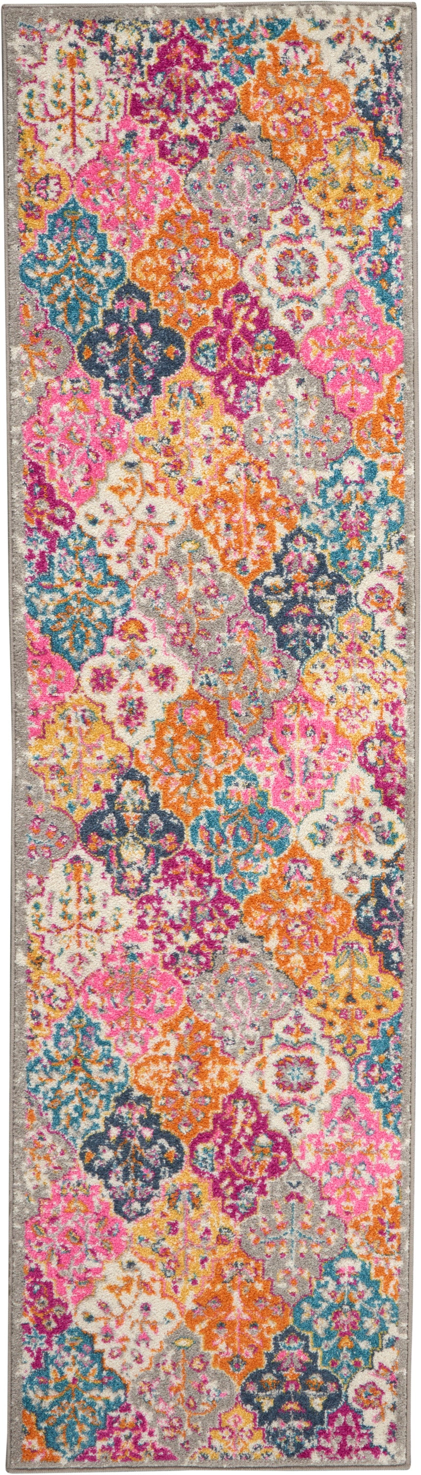 Nourison Passion 2'2" x 7'6" Multicolor Bohemian Indoor Rug