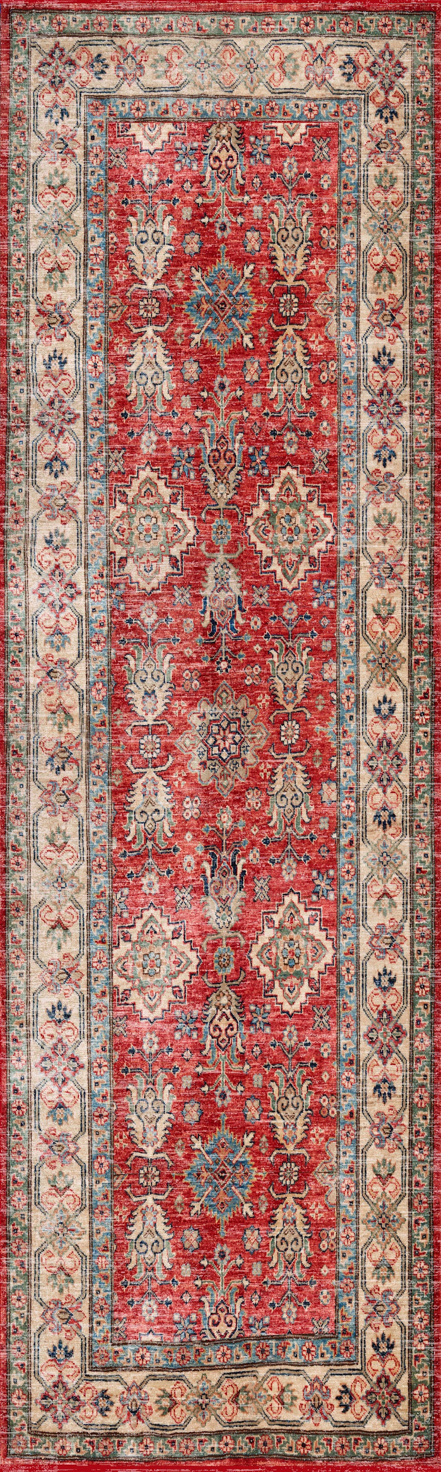 Nourison Fulton 2'3" x 7'6" Red Vintage Indoor Rug