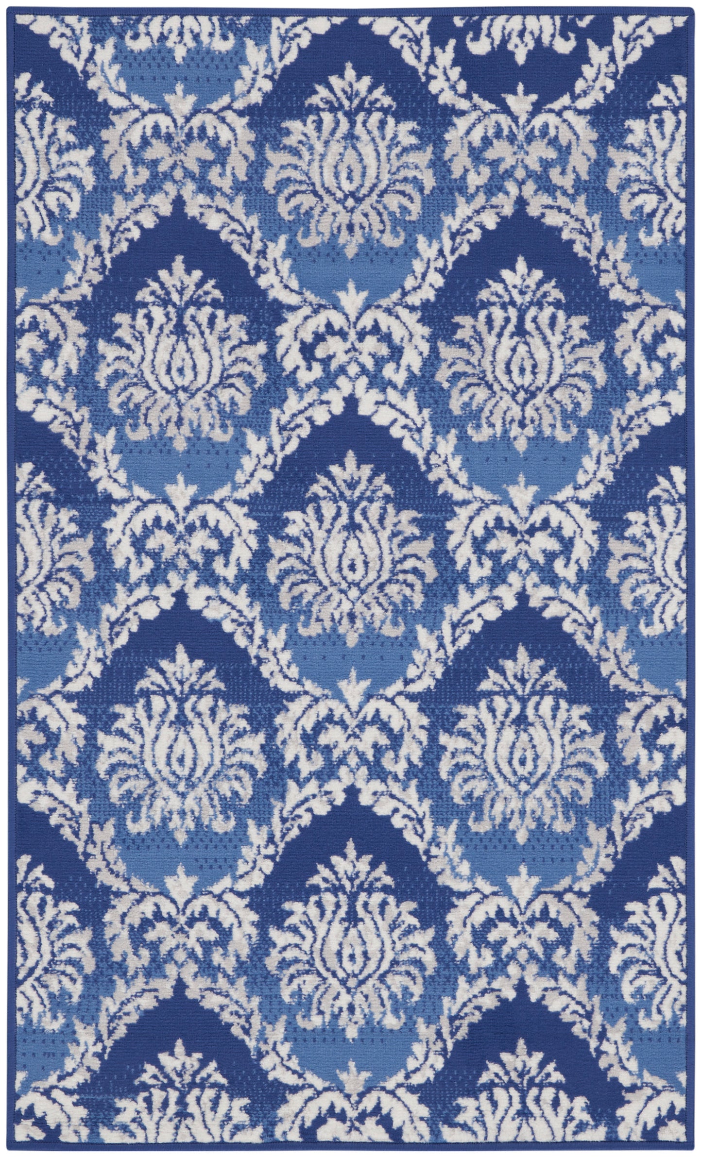 Nourison Whimsicle 3' x 5' Blue Farmhouse Indoor Rug