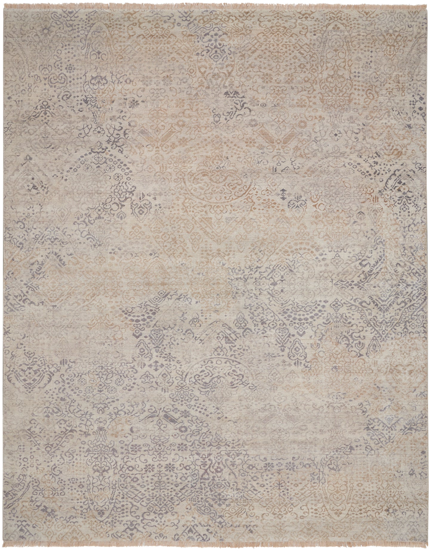 Nourison Aldora 9'9" x 13'9" Opal Vintage Indoor Rug