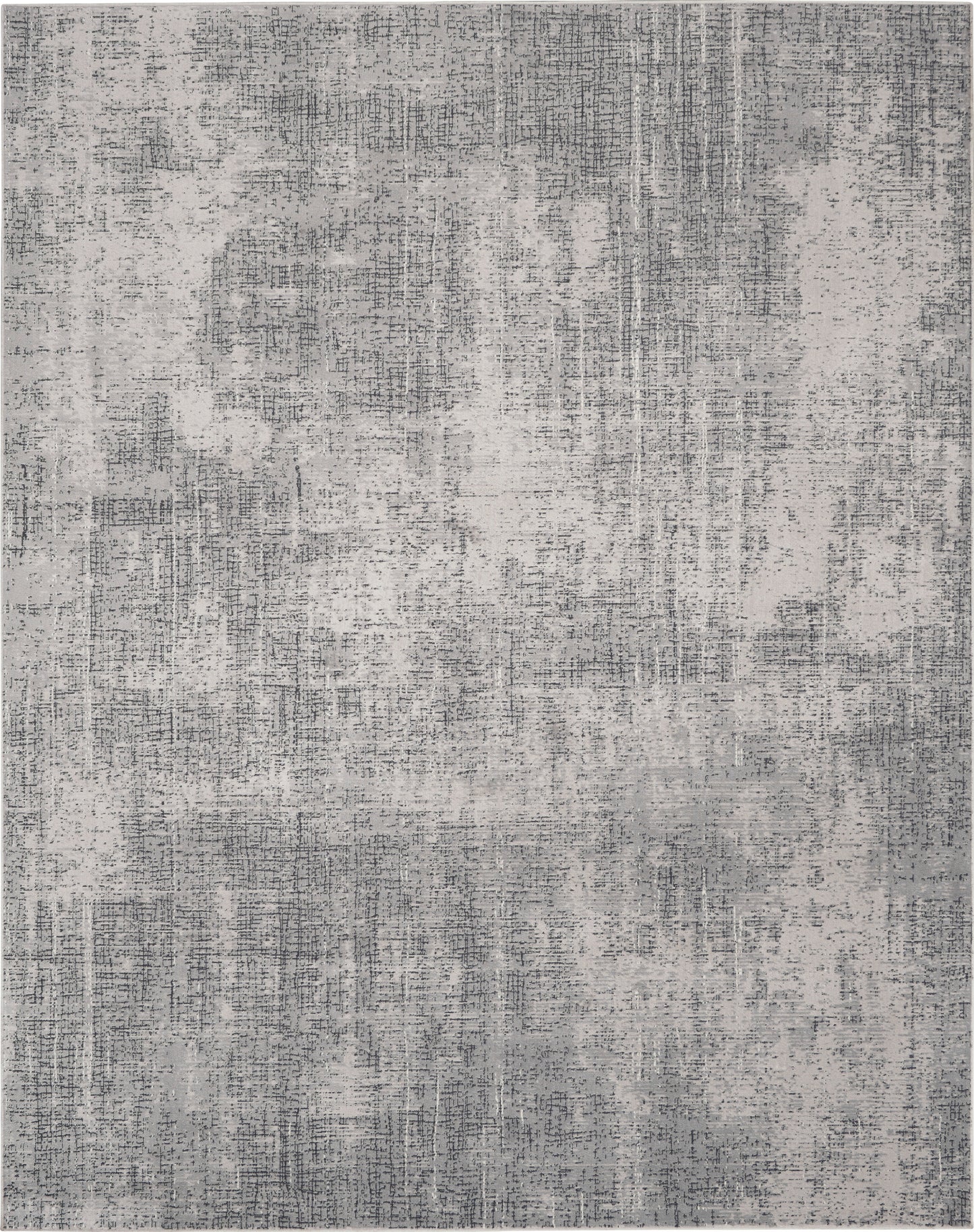 Calvin Klein CK970 Vapor 9' x 12' Grey Ivory Modern Indoor Rug