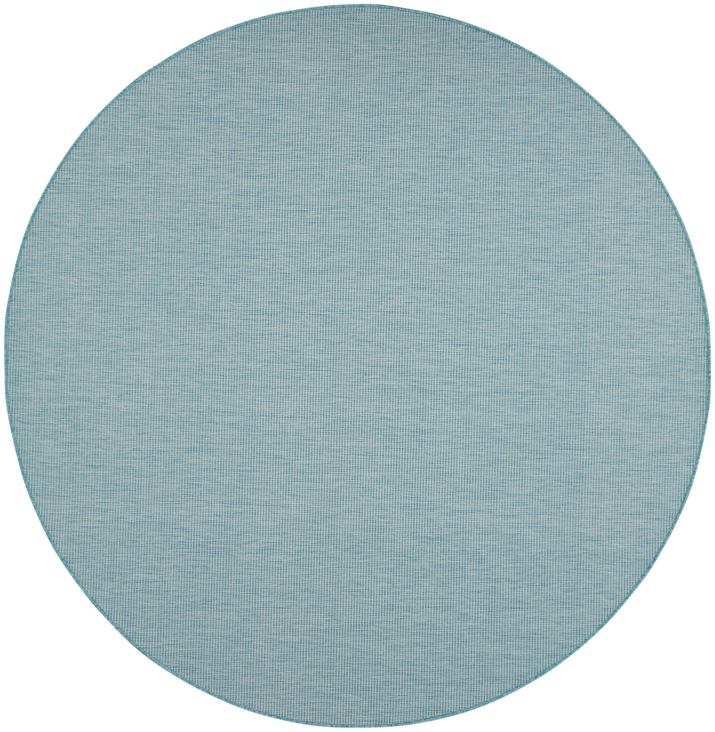 Nourison Positano 8' x Round Aqua Modern Rug