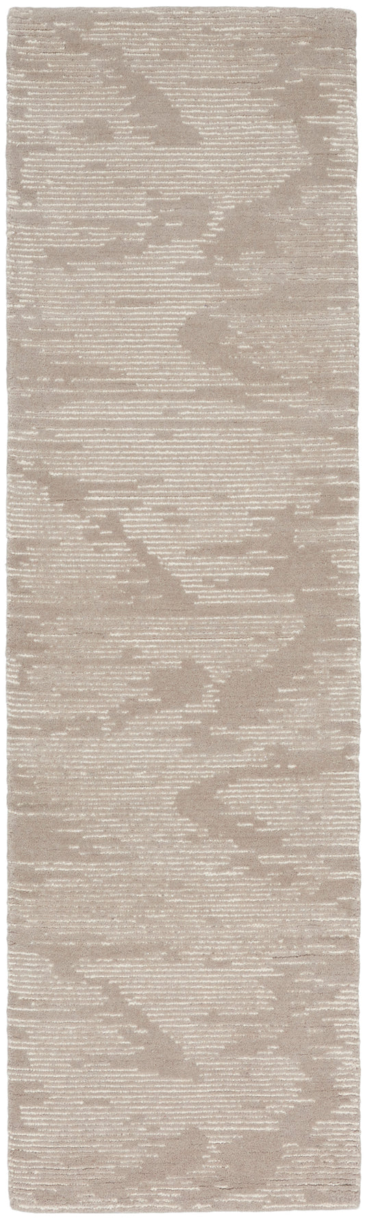 Michael Amini Ma30 Star 2'3" x 8' Taupe/Ivory Modern Indoor Rug