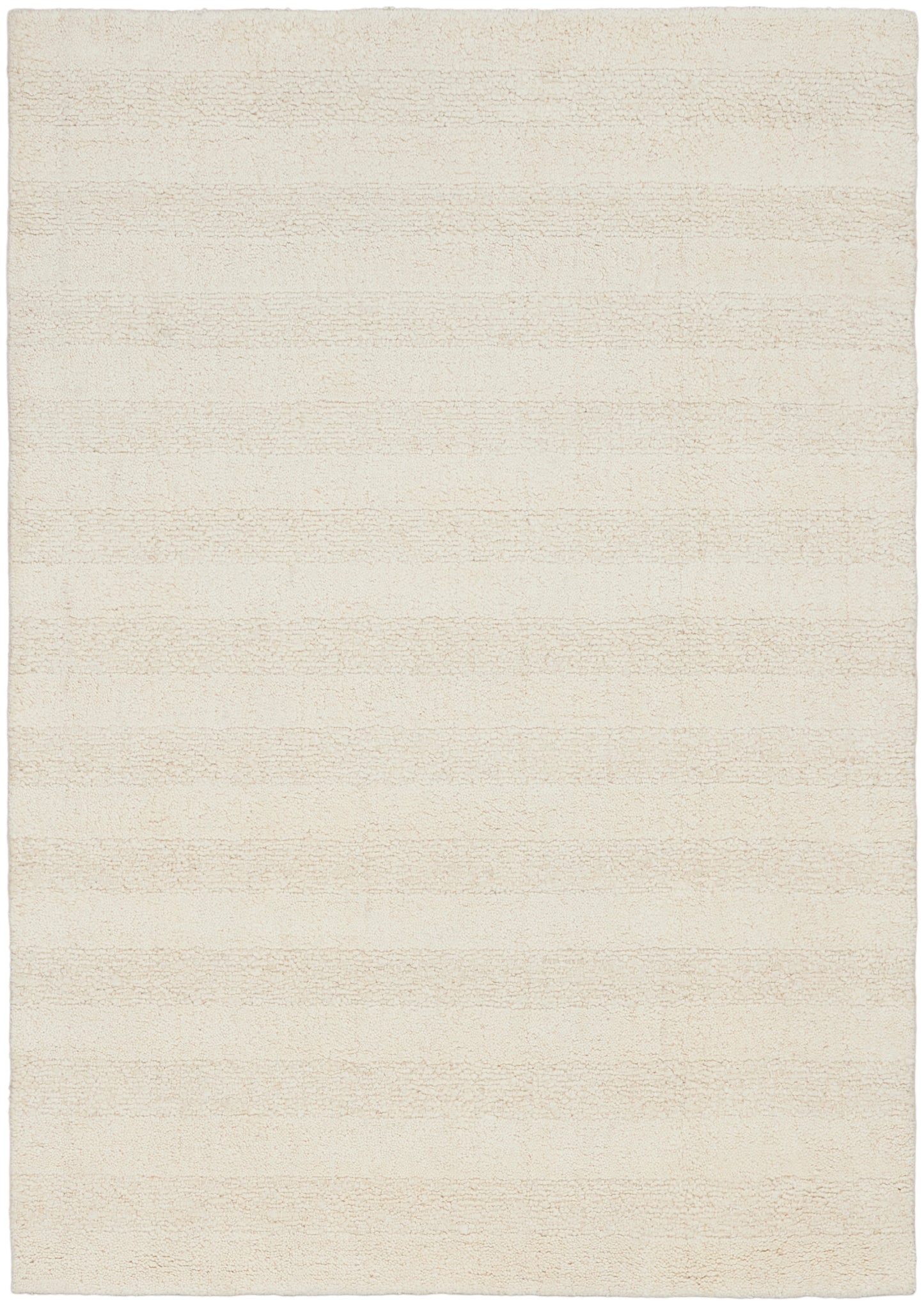 Calvin Klein CK043 Spun 5'3" x 7'3" Ivory Farmhouse Indoor Rug