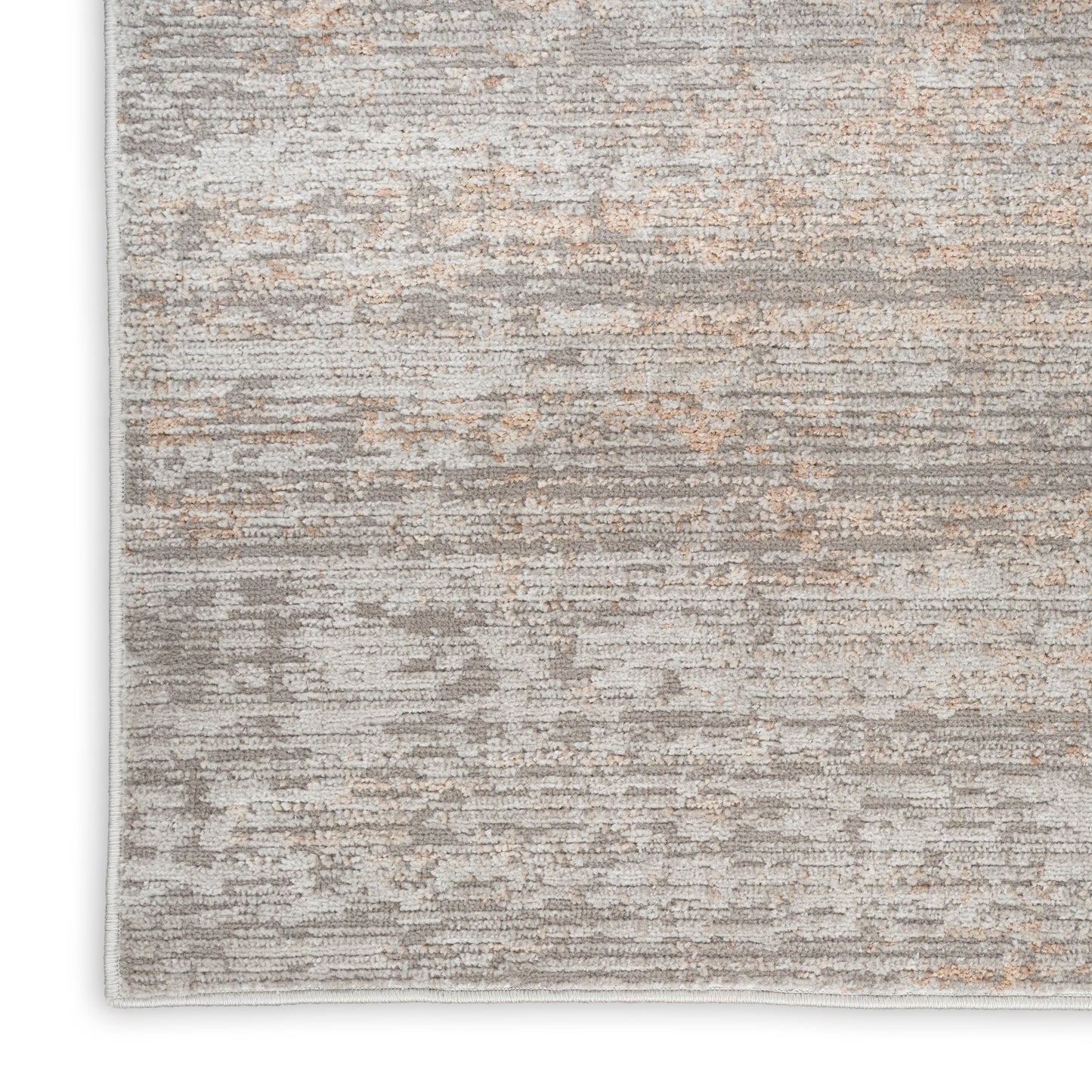 Calvin Klein Captivating 3'2" x 5' Grey Beige Modern Indoor Rug