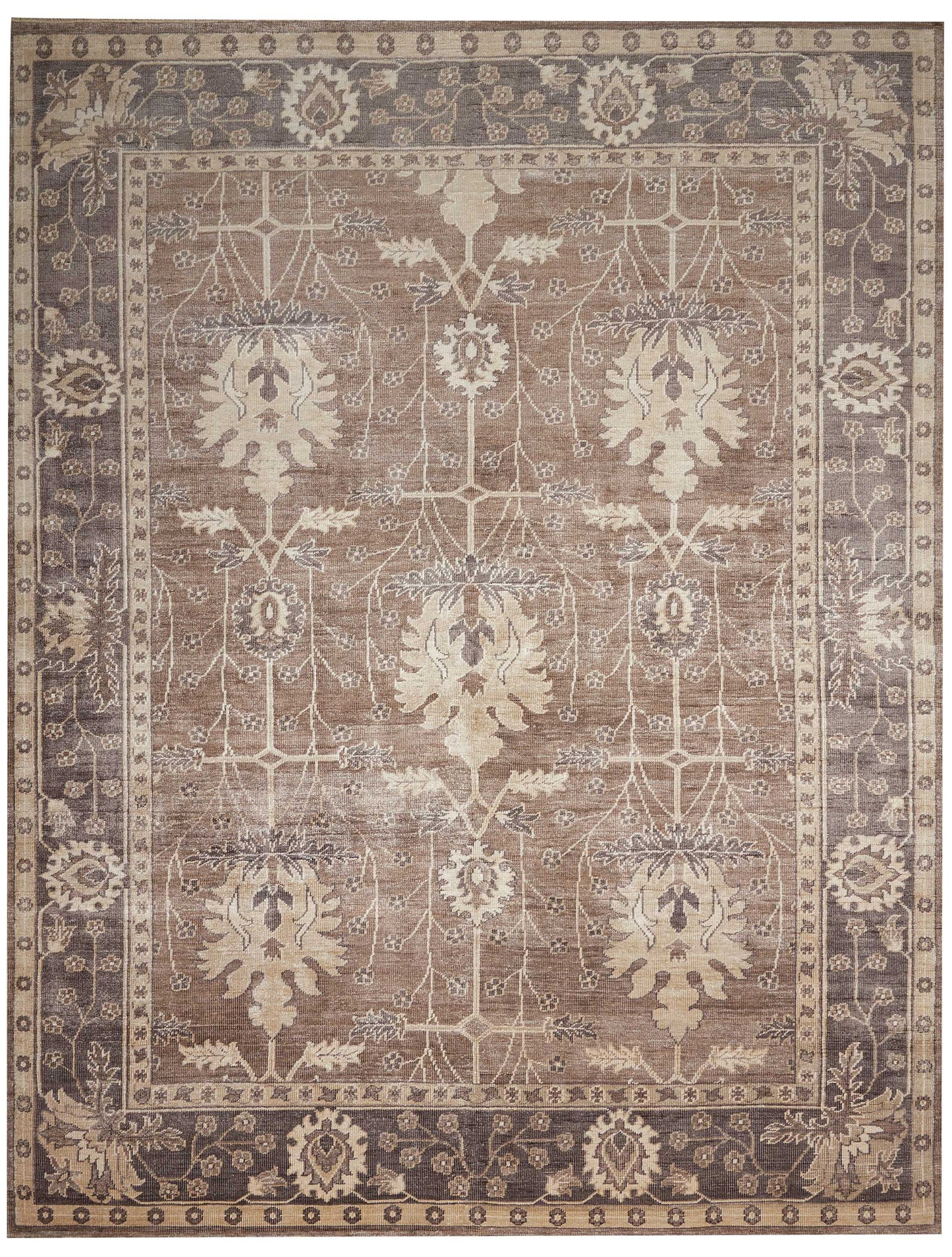 Nourison Aldora 5'6" x 8' Opal Grey Vintage Indoor Rug