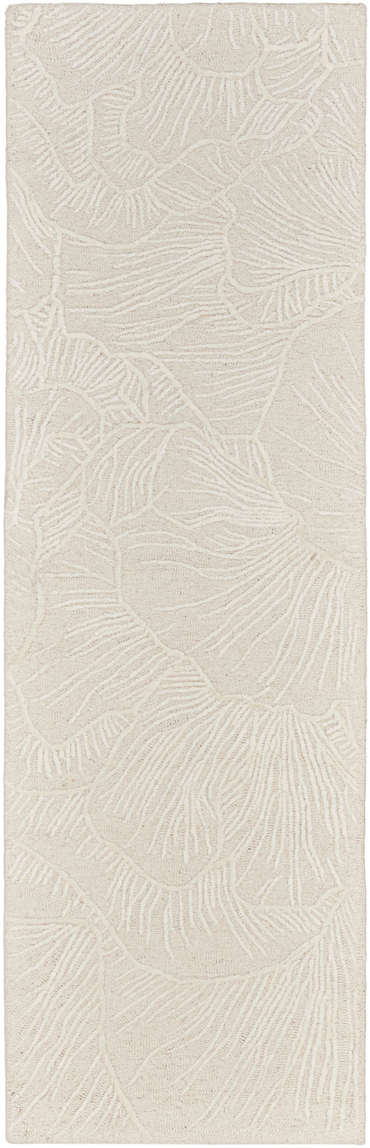 Nourison Avra 2'3" x 7'6" Ivory Modern Indoor Rug