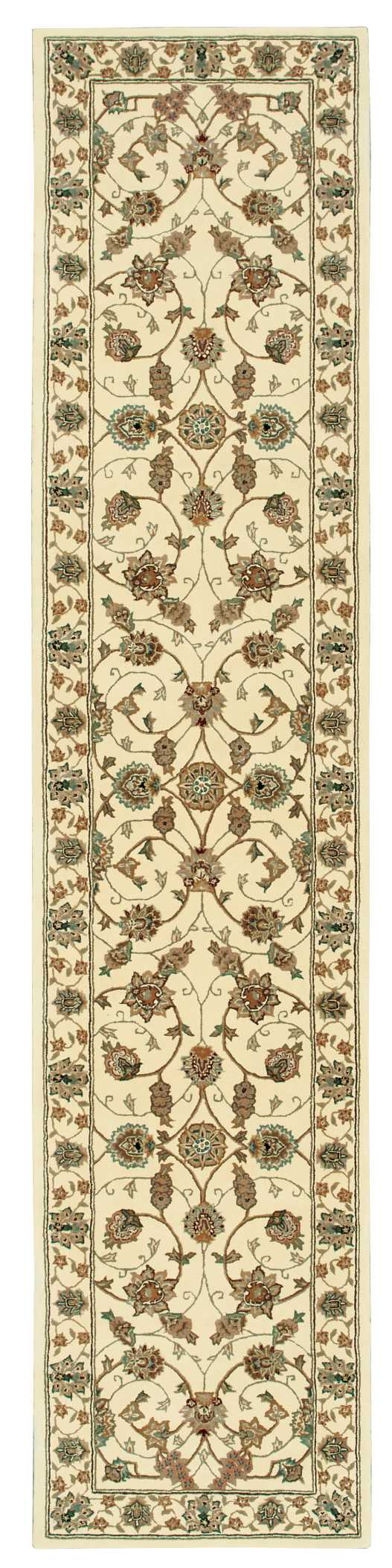 Nourison Nourison 2000 2'6" x 12' Ivory Traditional Indoor Rug