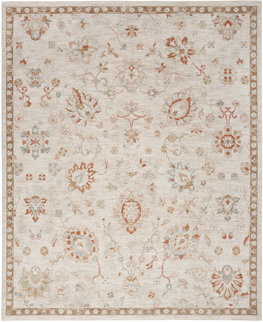 Nourison Infinite 9'3" x 12'7" Ivory Vintage Indoor Rug