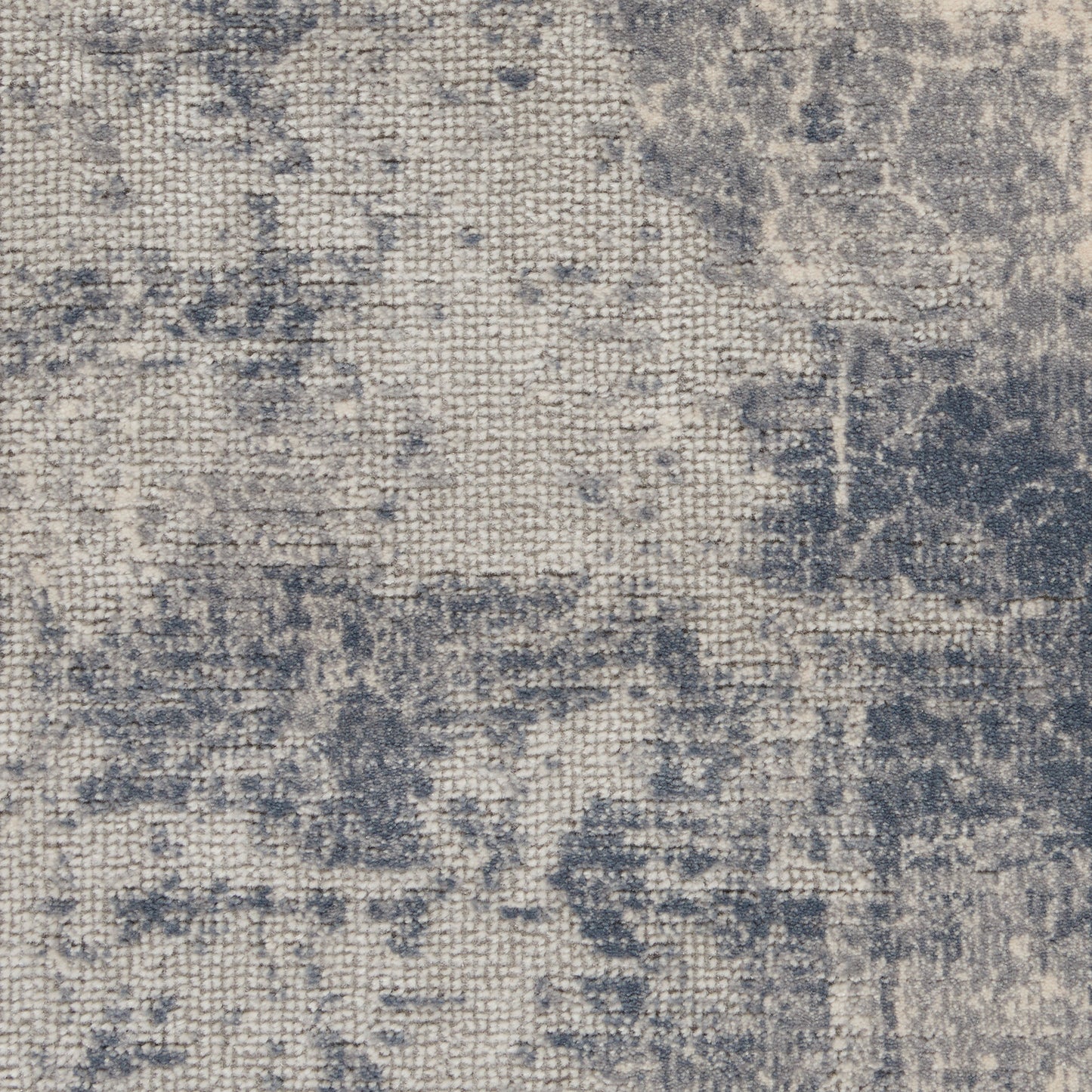 Nourison Rustic Textures 3'11" x 5'11" Blue Ivory Modern Indoor Rug