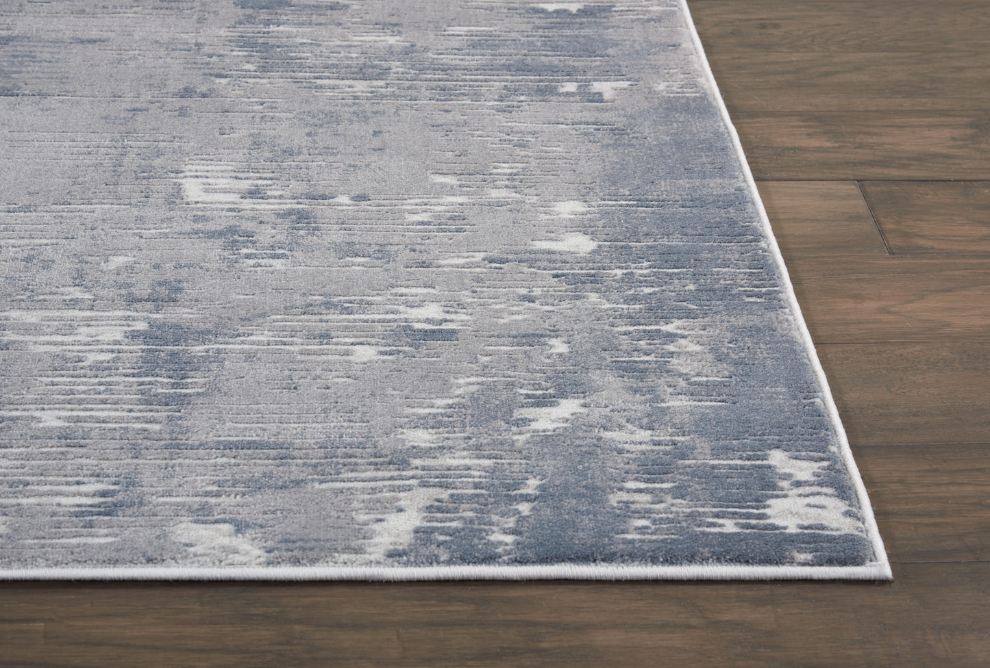 Nourison Rustic Textures 7'10" x 10'6" Grey Modern Indoor Rug