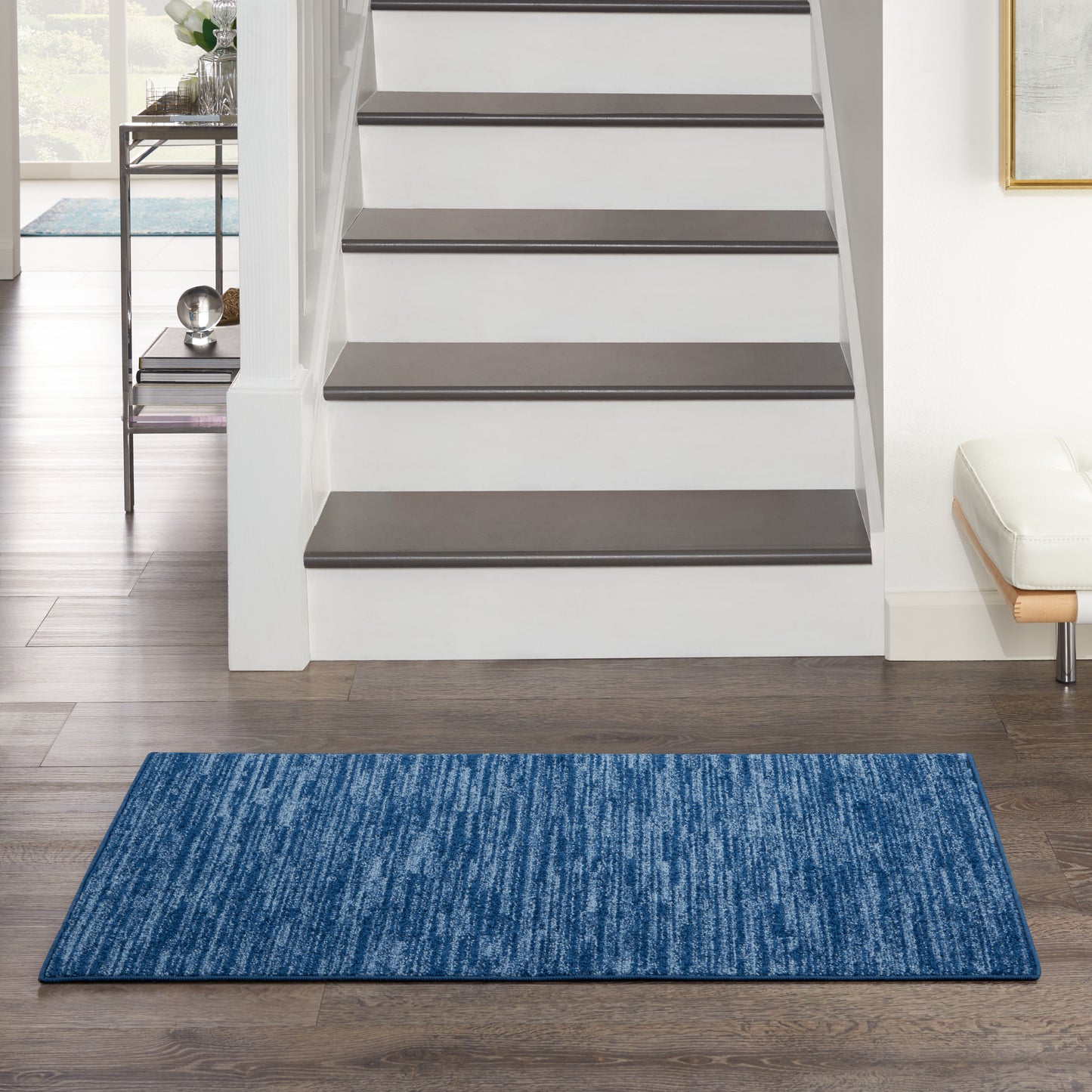 Nourison Nourison Essentials 2' x 4' Navy Blue Outdoor Rug