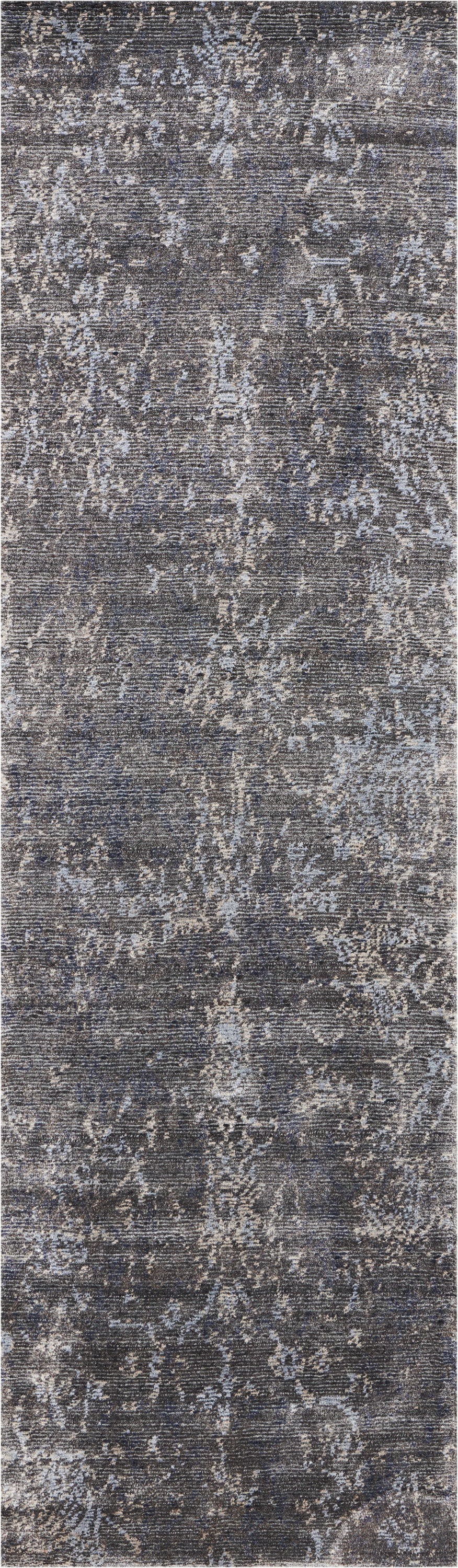 Nourison Lucent 2'3" x 8' Coal Vintage Indoor Rug