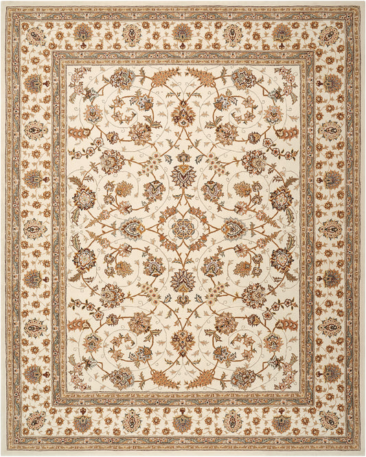 Nourison Nourison 2000 7'9" x 9'9" Ivory Traditional Indoor Rug