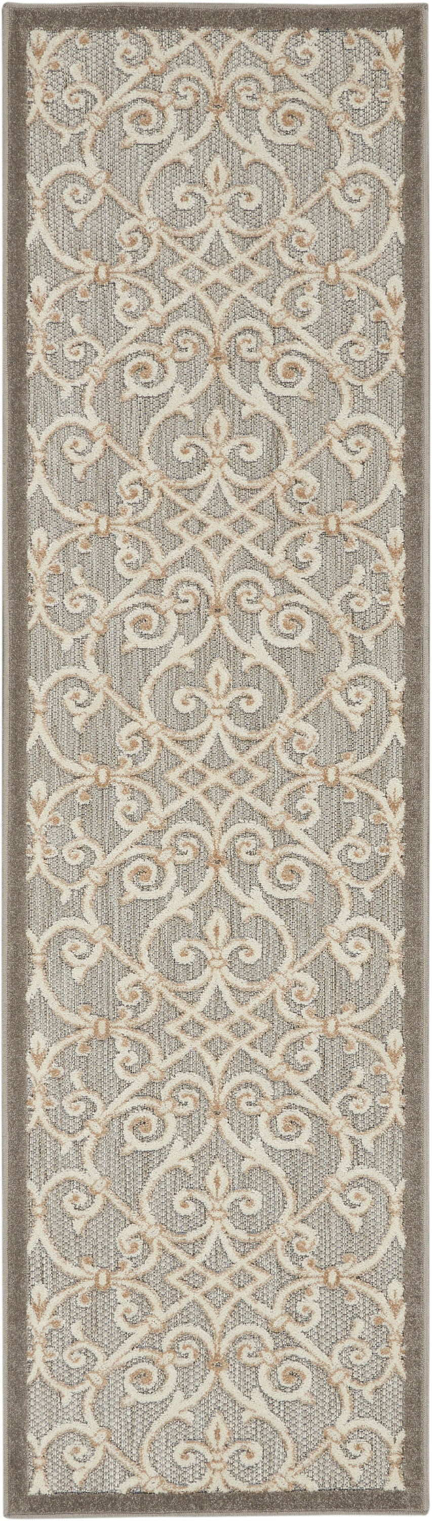 Nourison Aloha 2' x 6' Natural Contemporary Rug