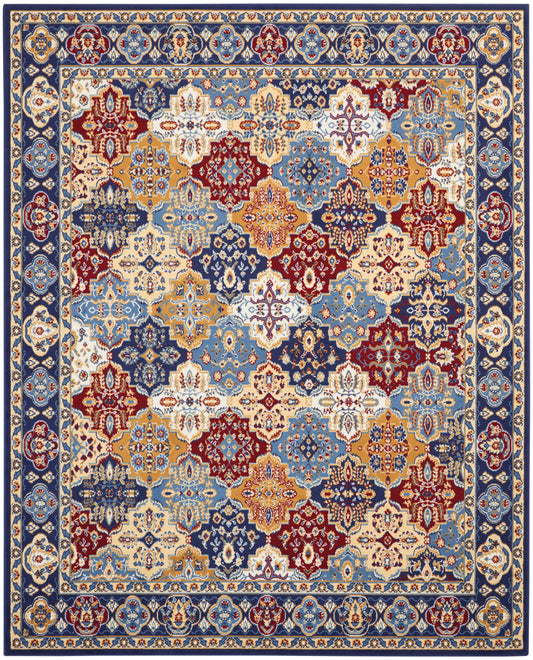 Nourison Grafix 8'6" x 12' Multicolor Bohemian Indoor Rug