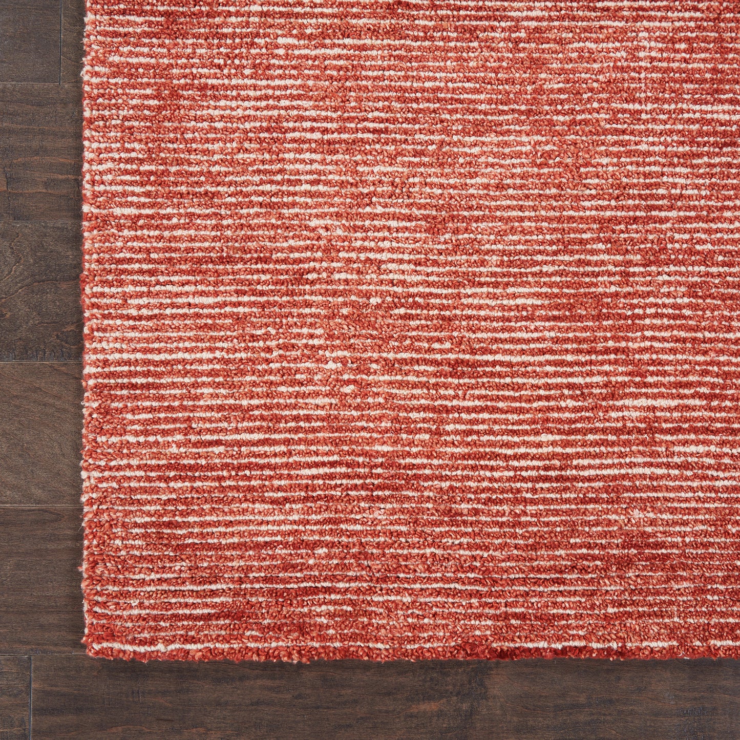 Nourison Weston 5'3" x 7'5" Brick Modern Indoor Rug