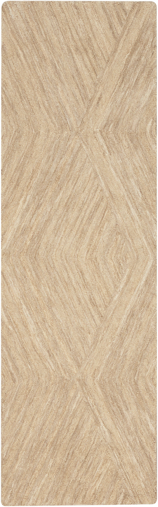 Nourison Graceful 2'3" x 7'6" Taupe Modern Indoor Rug