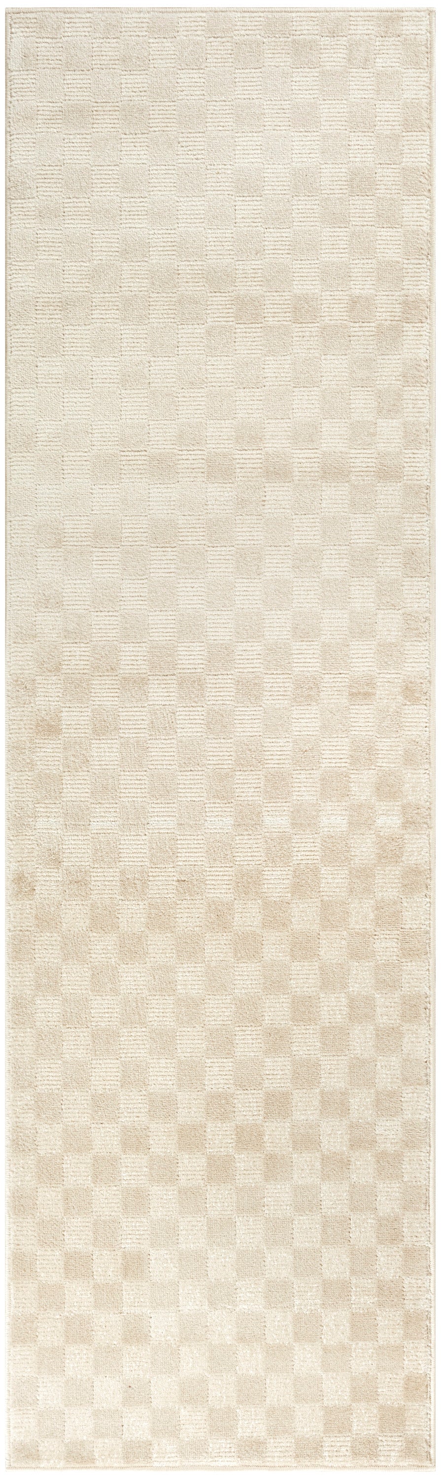 Nourison Serenity Home 2'2" x 7'6 Beige Modern Indoor Rug