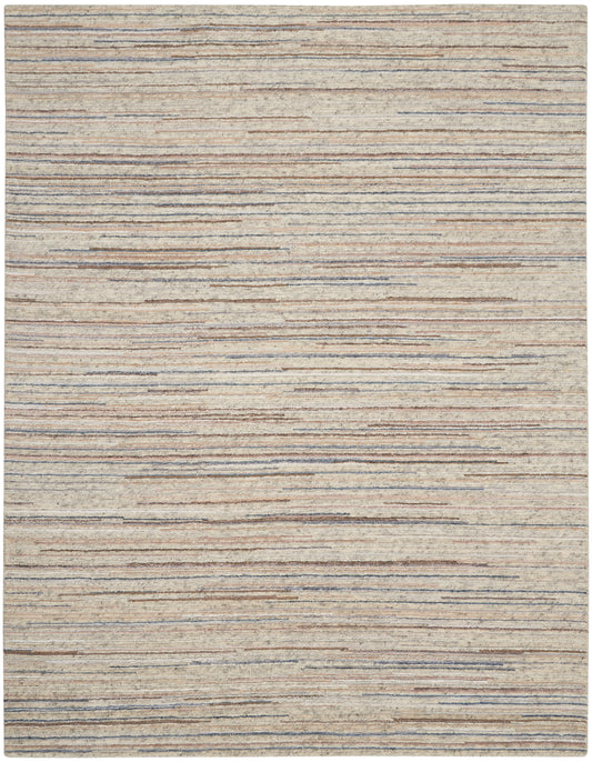 Nourison Plateau 7'9" x 9'9" Ivory Modern Indoor Rug