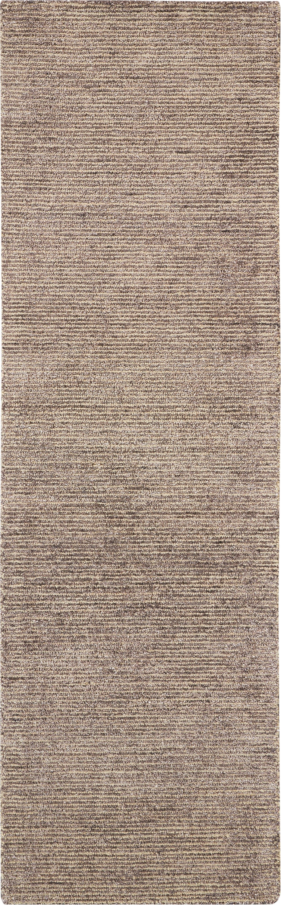 Nourison Weston 2'3" x 7'6" Charcoal Modern Indoor Rug