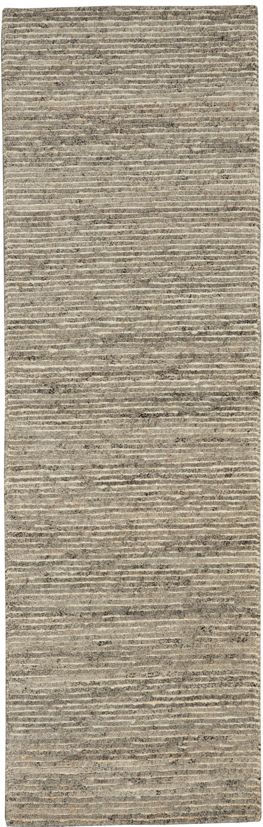 Calvin Klein Kathmandu 2'3" x 7'5" Grey Modern Indoor Rug