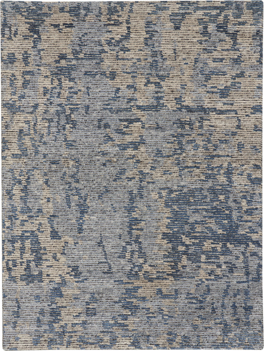 Nourison Ellora 5'6" x 7'5" Graphite Modern Indoor Rug