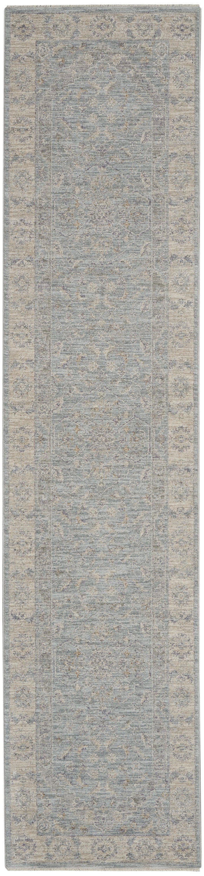 Nourison Infinite 2'3" x 10'2" Blue Vintage Indoor Rug