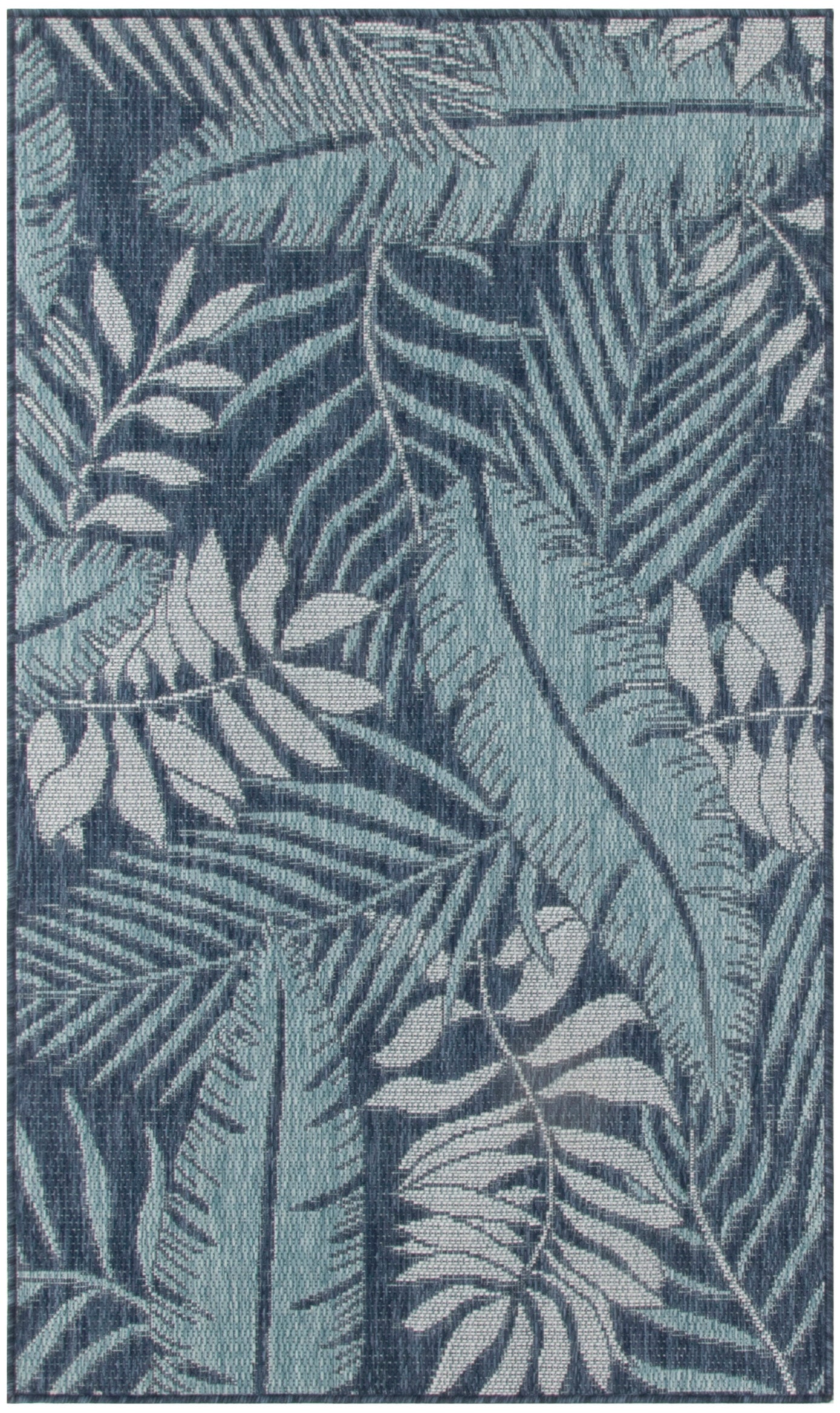 Nourison Garden Oasis 2' x 3' Navy Outdoor Rug