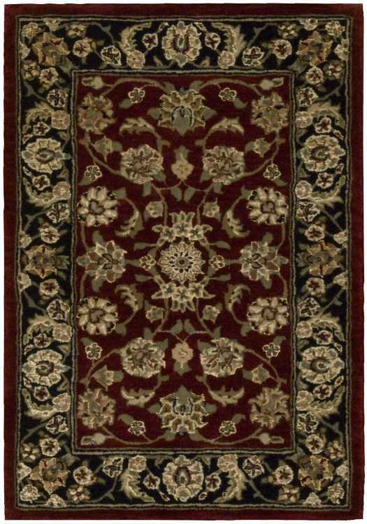 Nourison Nourison 2000 2' x 3' Burgundy Traditional Indoor Rug