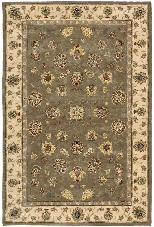 Nourison Nourison 2000 3'9" x 5'9" Olive Traditional Indoor Rug