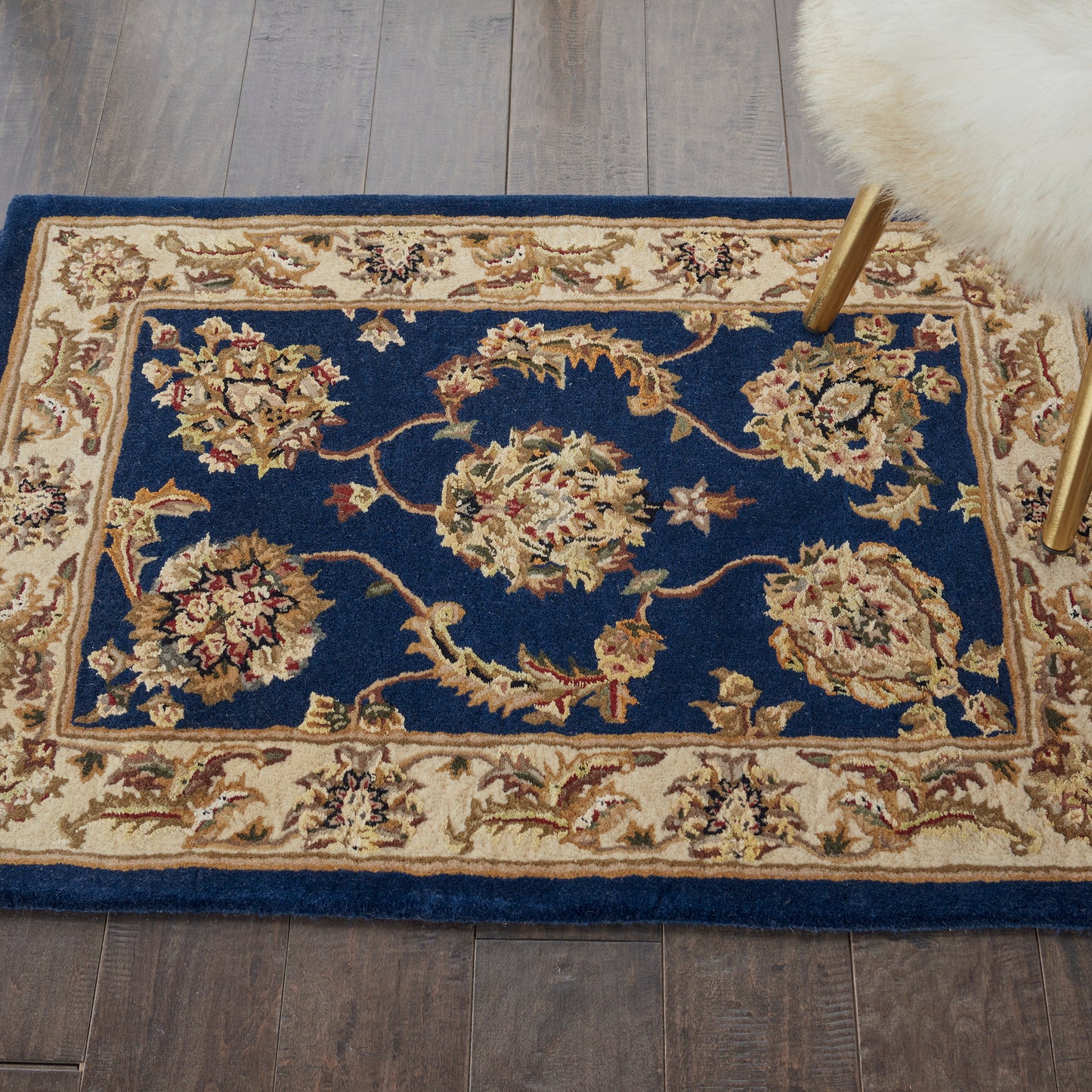 Nourison Nourison 2000 2' x 3' Navy Traditional Indoor Rug