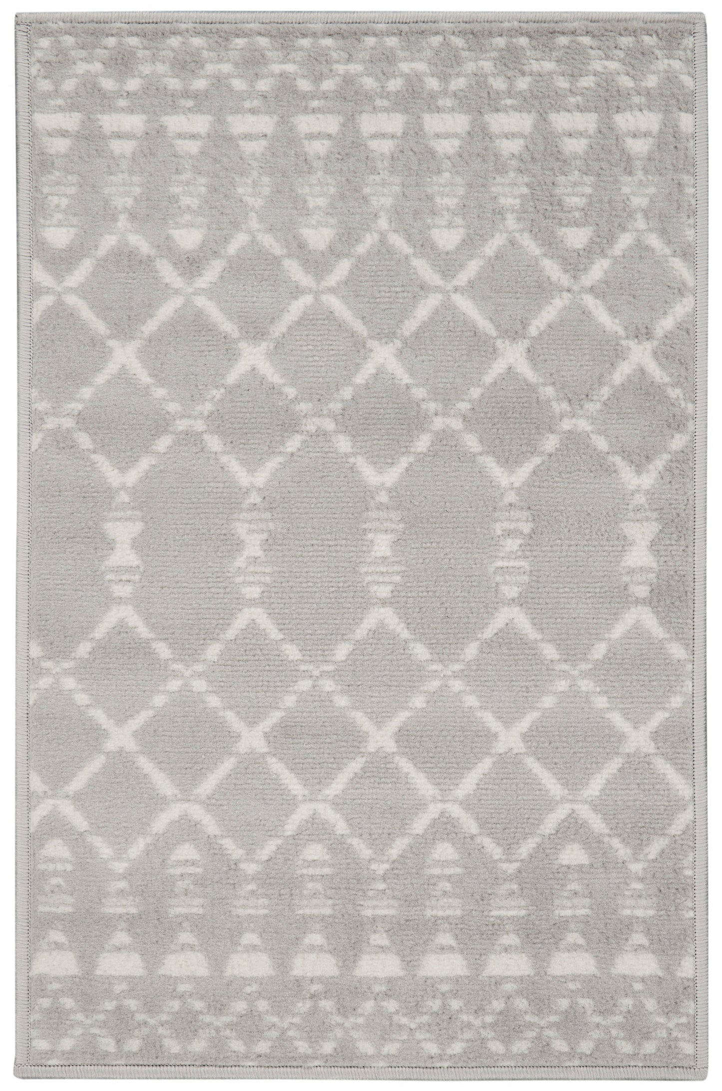 Nourison Whimsicle 2' x 3' Grey Bohemian Indoor Rug