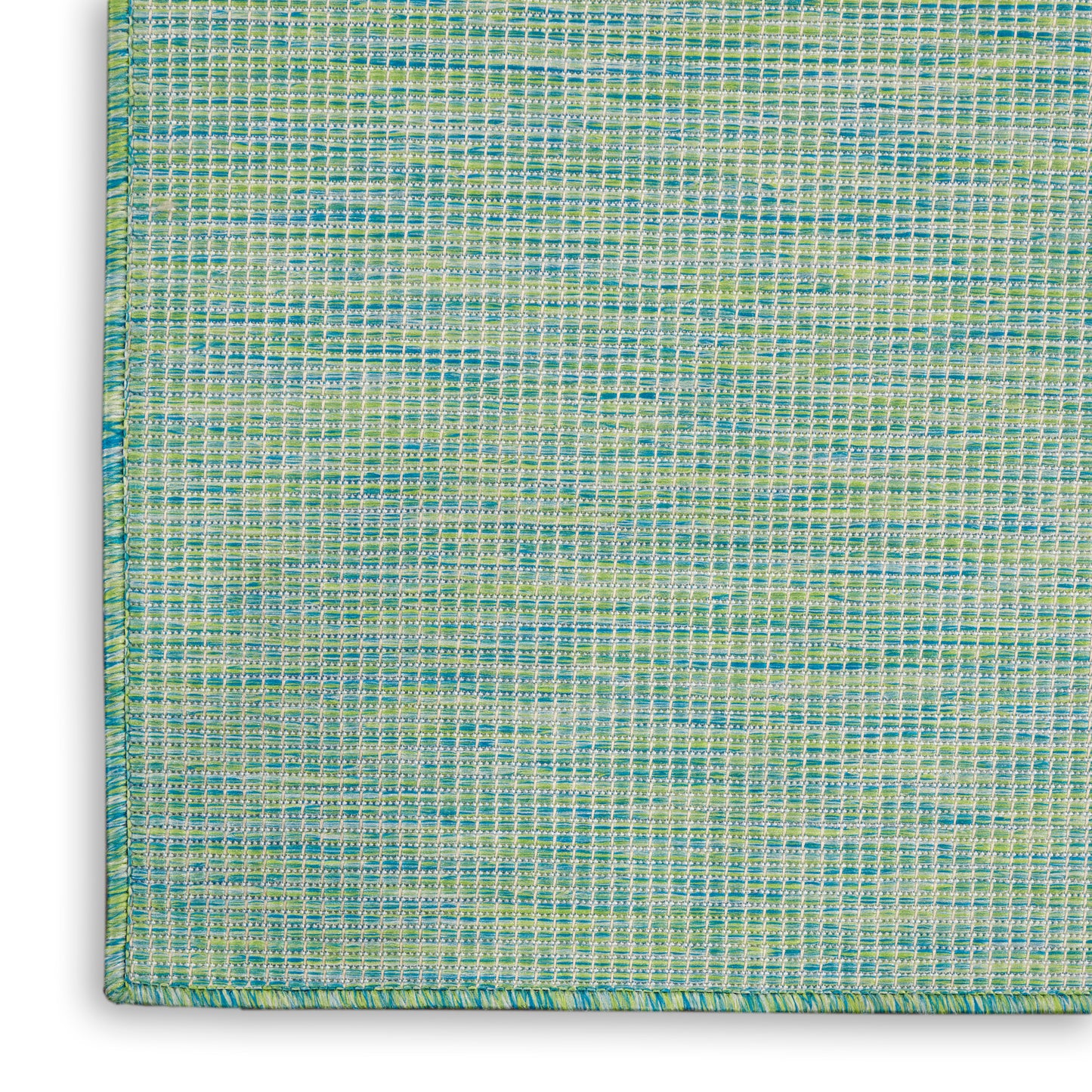 Nourison Positano 3' x 5' Blue Green Modern Rug