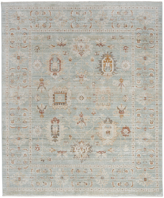 Nourison Traditional Home 7'10" x 10'1" Mint Vintage Indoor Rug