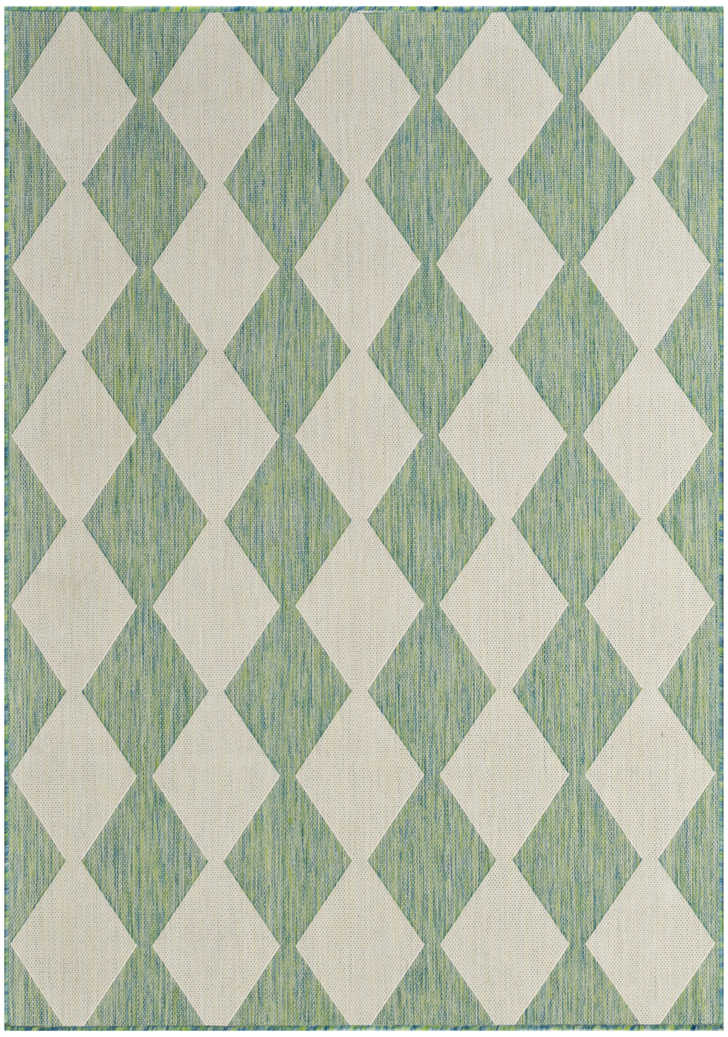 Nourison Positano 4' x 6' Blue Green Modern Rug