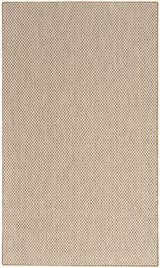 Nourison Courtyard 2' x 3' Jute Ivory Modern Rug