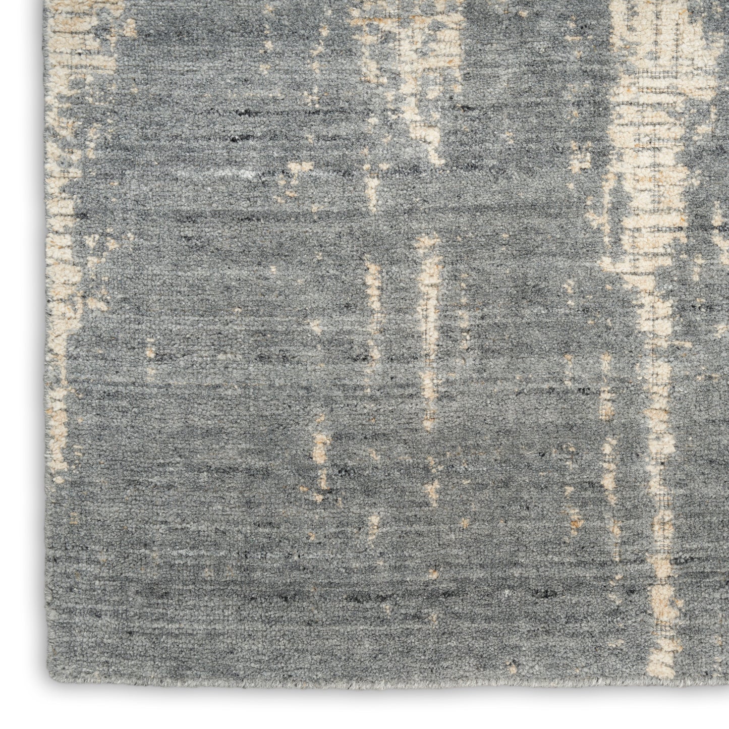 Nourison Harmony 9'9" x 13'9" Slate Beige Modern Indoor Rug