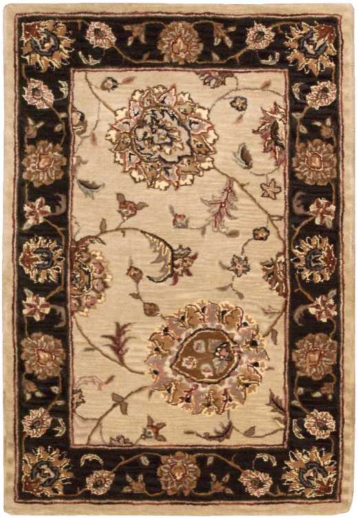 Nourison Nourison 2000 2' x 3' Beige Traditional Indoor Rug